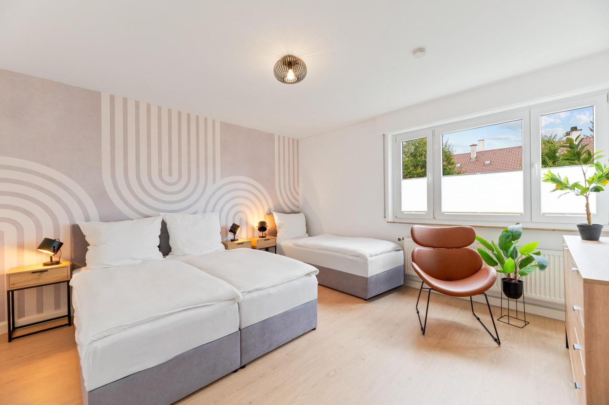 Westside Flat - 5Min To Downtown Daire Ludwigsburg Dış mekan fotoğraf
